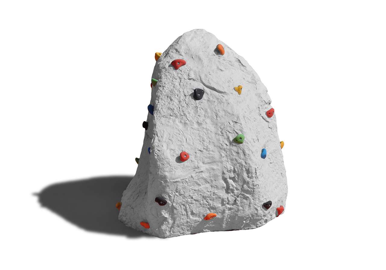 rocher d'escalade béton
