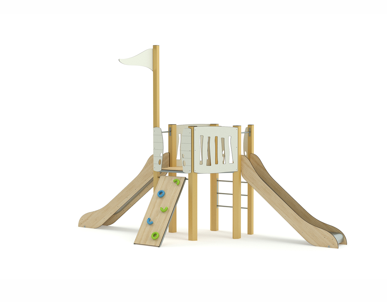 ST-31-028 La Tour Hexa - Double toboggan