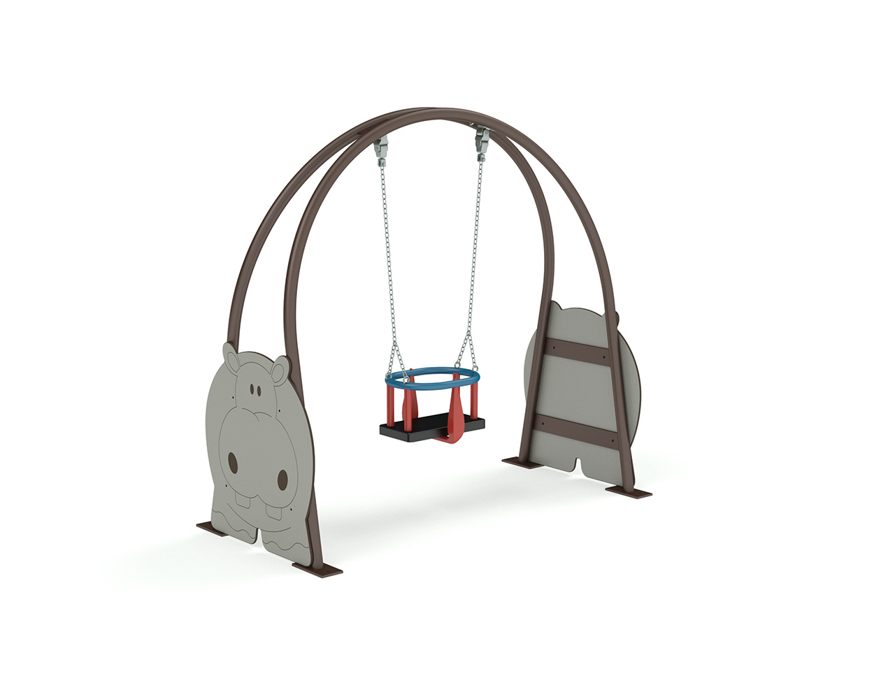 131526 Portique hippopotame