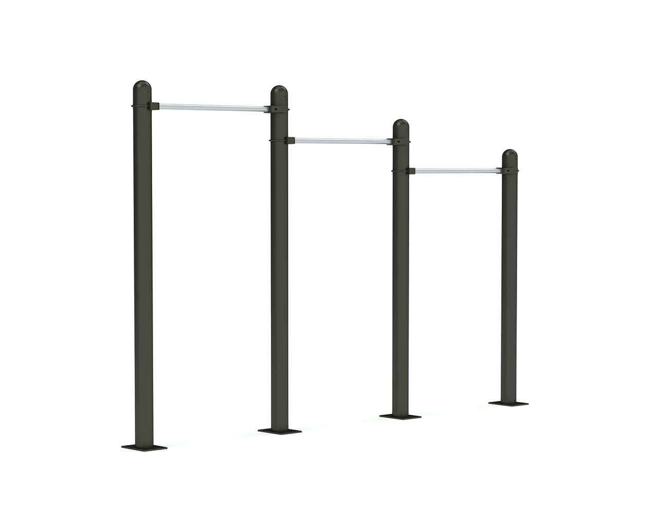 35-PS Barre fixe triple